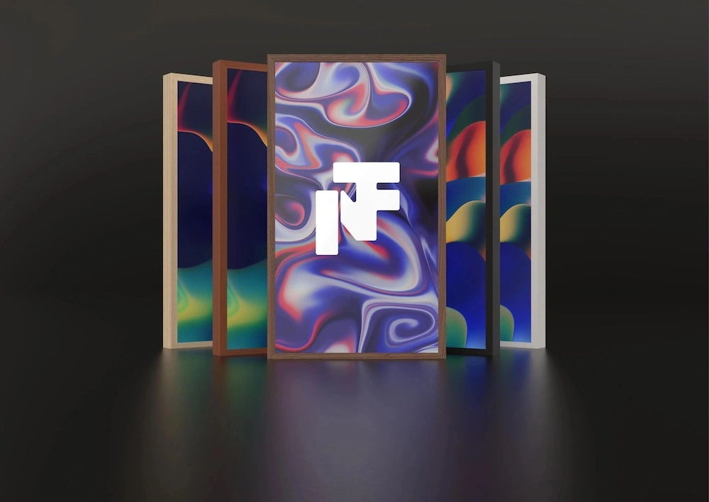 Future Frames – mehrere NFT-Holzrahmen